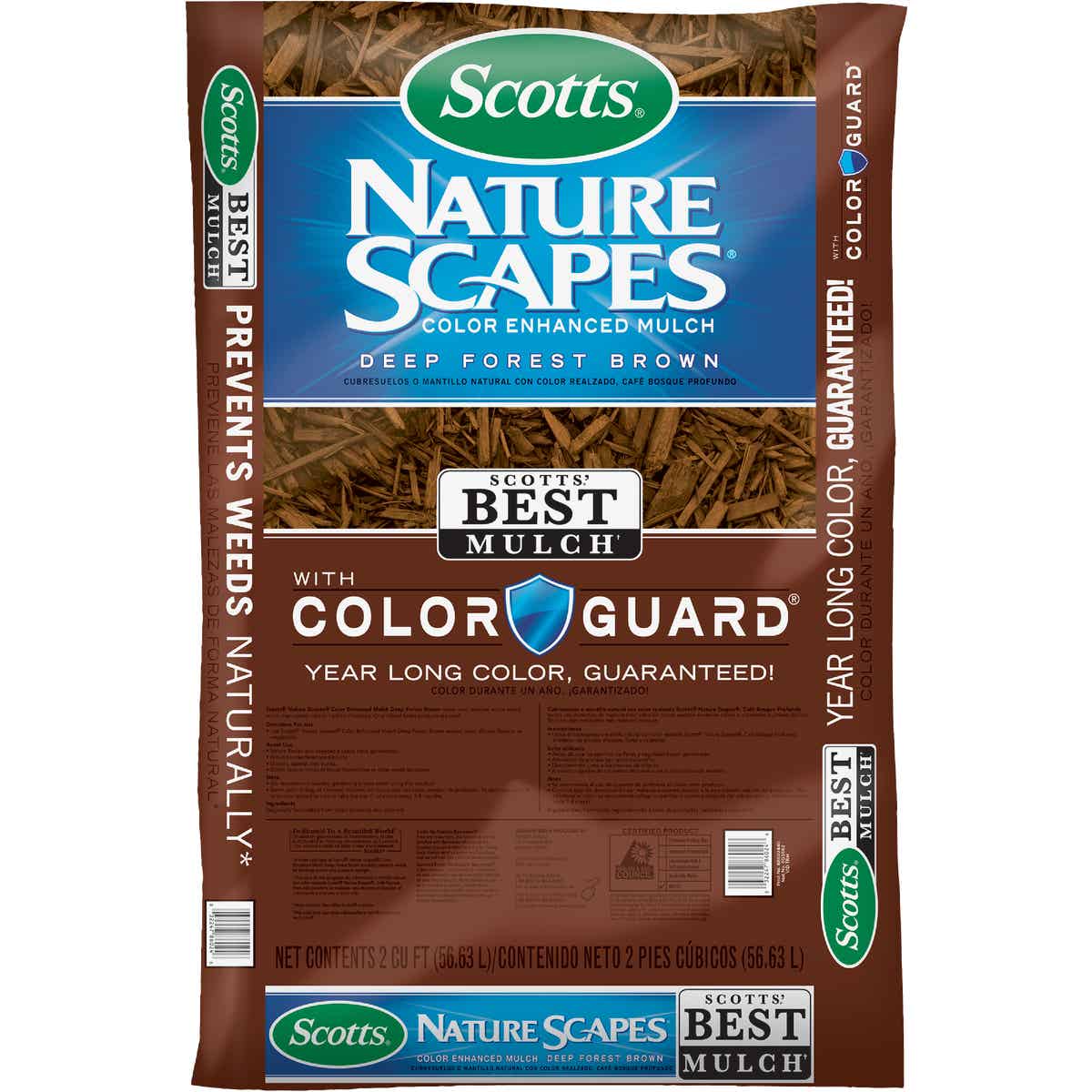 Image of Scotts Nature Scapes mulch around tree